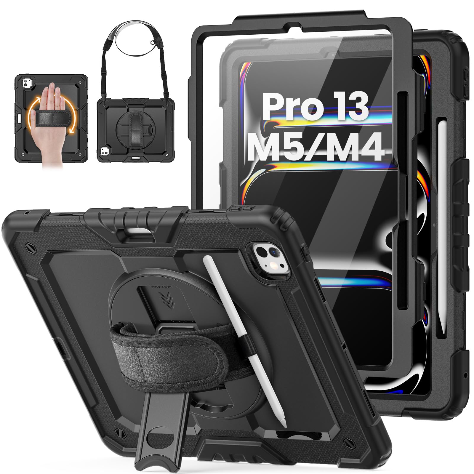 Amazon.com: HXCASEAC for iPad Pro 13 Inch Case (M5/M4) 2025/2024